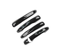 XYWOPO Embellecedor de cubierta manija puerta coche, color negro, 4 Uds., for, ABCE GLA GLB GLC clase W247 2022 Cubierta para manija de puerta de coche