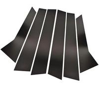 XYWOPO Embellecedor de cubierta para postes pilar ventana puerta coche, para Porsche, para 2014-2022 Bc, accesorios pegatinas exteriores columna Acento de ventana lateral