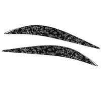 XYWOPO Embellecedor de la Cubierta del párpado de la ceja del Faro Delantero de Fibra de Carbono, for, Serie 4 F32 F33 F36 2012-2020, F80 M3 2014-2018, F82 F83 M4 2015-2020 Moldura de ceja para Faros