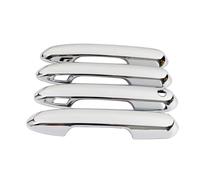 XYWOPO For Toyota, for RAV4, 5ta generación XA50 2019-2021, pegatinas cromadas de decoración marco cubierta manija puerta coche Cubierta para manija de puerta de coche