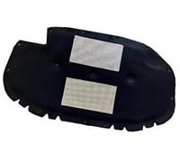 XYWOPO For VW, Golf, 7 Mk7 GTI 2015-2021 Cubierta de Forro de algodón insonorizada y térmica for Aislamiento del Motor del capó del automóvil Protector térmico del Motor(Black Style 3)