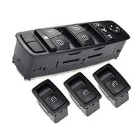 XYWOPO Interruptor de Control de elevalunas eléctrico for, W164 GL320 GL350 GL450 A2518300290 A2518200510 Interruptor de botón para Coche(1-3)