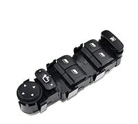 XYWOPO Interruptor de Control de Ventana eléctrica 6554.HA, for Citroen, C4 2004-2015, Lado Delantero Izquierdo 6554HA 6554 HA Interruptor de botón para Coche(with Folding)