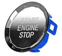 XYWOPO Interruptores de botón coche, para Bmw Z4 G29 G20, para X5 G05 X7 G07 G14 G15 G16, para X3 G01 F97 Interruptor parada la cubierta encendido Ajuste del interruptor de encendido(Blue)