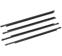 XYWOPO Junta de sello de goma para automóvil Burlete exterior para ventana, Protector de sellado para moldura correa goma vidrio para puerta lateral para TOYOTA para Prius 2004-2009, 4
