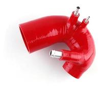 XYWOPO Kit de manguera de entrada de aire de silicona, for Fiat, 500, Abarth, 595 695 1.4LT Turbo 2008-2018 Manguera de entrada de aire(BLACK Red)