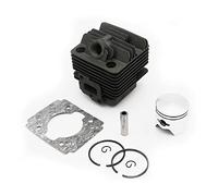 XYWOPO Kit de pistón de Cilindro de 34MM TL26 CG260 1E34F 26CC, desbrozadora, cortadora de césped, repuestos de setos Pistón de Cilindro de Motosierra