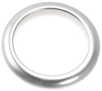 XYWOPO Molduras interiores de coche, botón arranque y parada, cubierta anillo, pegatina encendido motor automático, para Nissan, para Qashqai J11 Ajuste del interruptor de encendido(Silver)