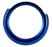 XYWOPO Molduras interiores de coche, para Bmw 1 2 3 4 Series, para X1 F48 F20 F21 F30 F32 F33 F34 F36 F45 F46 Pegatinas botón arranque del motor Ajuste del interruptor de encendido(Blue)