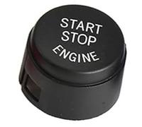 XYWOPO Molduras interiores del coche Botón de arranque motor Reemplazar la cubierta Interruptor parada Accesorio Decoración llave, para Bmw F10 F11 Ajuste del interruptor de encendido(BLACK B Black)