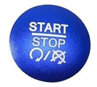 XYWOPO Molduras interiores del coche Cubierta botón de encendido la parada motor, para Dodge, para Durango Charger Challenger, para Chrysler, para Ajuste del interruptor de encendido(Blue B)