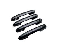 XYWOPO Pegatinas de ajuste la cubierta manija puerta exterior del coche, for Toyota, Crown Crossover 2023 negro Cubierta para manija de puerta de coche