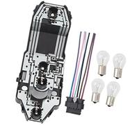 XYWOPO Portalámparas de luz trasera, juego enchufes cable for 63217361305, for izquierda y derecha F55 F56 F57 Soporte de luz trasera