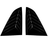 XYWOPO Protector de Cristal Trasero Cubierta de persiana Lateral de Coche con Rejilla de Ventana Trasera, para Serie 2 F44 2020-2023(Schwarz)