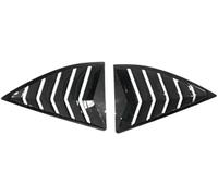 XYWOPO Protector de Cristal Trasero Lado del Coche de la persiana de la Ventana Trasera, para Chevrolet, para Camaro 5Th Gen 2010-2015 Alerón de la Cubierta del Obturador(Black Carbon Fiber)