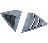 XYWOPO Protector de Cristal Trasero Rejilla de Ventana Trasera, para Buick, para Regal, para Opel, para Insignia B 2017-2023,(Black Carbon Fiber Look)