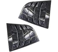 XYWOPO Protector de Cristal Trasero Rejilla de Ventana Trasera, para Kia Forte K3 2013-2018, Cubierta persiana Lateral Coche, Pegatina embellecedora,