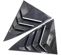 XYWOPO Protector de Cristal Trasero Rejilla de Ventana Trasera, para Toyota Camry Sedan 2006-2011, Cubierta persiana Coche, ventilación Lateral, persianas,