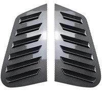 XYWOPO Protector de Cristal Trasero Rejilla de Ventana Trasera, para Volkswagen, para Golf 4, para Mk4 1997-2006, Cubierta persiana Coche,(Black Carbon Look)