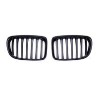 XYWOPO Rejillas deportivas delanteras negras brillantes, for, for E84 X1 2010 2011 2012 2013 2014 2015 Car Styling Parrilla delantera para coche
