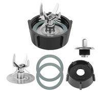 XYWOPO Repuestos de Fondo de Jarra de licuadora compatibles con Cuchillas Fusion de 6 Puntas 4980 y 4902, for Cuchillas de licuadora Oster, Osterizer Cuchilla de Repuesto para licuadora