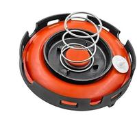 XYWOPO Tapa de válvula del motor, A3/2005-2017, tapa PCV 06H103495AC/06H103495AH Reemplazo de la cubierta de la válvula PCV del motor