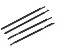 XYWOPO Tira de Sellado for Puertas y Ventanas de automóviles, moldura for Juntas de Vidrio de Puertas y Ventanas, for Toyota, for Prado 2010-2018 Tira de Sellado para Puerta de Coche
