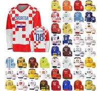 XYYYHTL Camiseta de Hockey Personalizada Diseña tu Camiseta de Hockey Personalizada con tu Nombre/Equipo/número