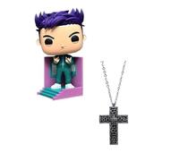 XYYYHTL Thanos Collar Cruz Thanos Juego De Calamar Que Se Abre collar en forma de cruz con compartimento secreto, cruz antigua, colgante de personaje de diez formas, collares con diseño de 3D