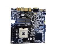XYYZXKL Placas Base de Ordenador Placas Base industriales Fit For ITX HM65 Mini Placa DDR3 de Doble Canal PGA988 Placa Base integrada con CPU de Segunda y Tercera generación