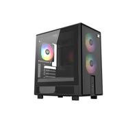 Xyz atom, cristal templado, malla, 3x pulsar 120mm a-rgb, pwm, tipo c,