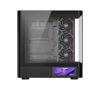 Torre PC Caja PC XYZ QUANTUM PRO Curva Cristal/Pantalla 6.2”/Soporte GPU 400mm/A-RGB/ATX