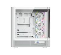 XYZ - QUANTUM TORRE GAMING A-RGB , 4x VENTILADORES, PWM, BTF, CRISTAL CURVO, TIPO C , ATX, BLANCA