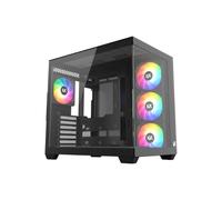 Xyz tesseract x, torre gaming,dual chamber, 7x ventiladores, cristal,b