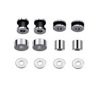 XYZMT Kit de accesorios de acoplamiento de respaldo desmontable para Harley Davidson Touring Electra Road Street Glide Road King 1997-2008