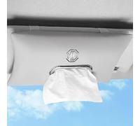 XYZNB Caja de pañuelos para Coche, Caja de pañuelos con suspensión para el Respaldo del Asiento y Parasol, portapañuelos para el reposabrazos del Coche. para MG One, Pilot, QS, Windsor EV, ZS, GT.