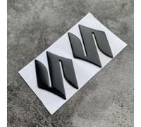 XYZNB Pegatinas con Emblema en 3D. Adhesivos con Logotipo para Coche. Juego de 2 Piezas. para Suzuki Liana, MR Wagon, Reno, S-Presso, Splash, Swace.,Black