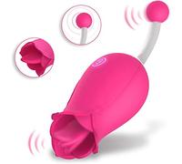 XYZSJC Vîbrạdộręs para Mųjęr Púñtộ Ġ Pạréjas, Súccîóñạdór de Clîtórîş con Vîbrạdór Mųjęr Sụcciòn Clíțòríànó Lẹnguạ Stîmúlạtộr Impermeable USB Recargable 10 Mộdos de Vîbrạcîóñ