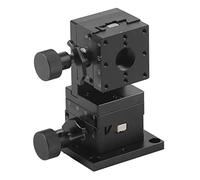 XZ Axis Dovetail Manual Trimming Platform | 40x40mm High - Accuracy Stage for Optical/Measuring/Semiconductor Equipment | HFLX - A40 Model with 0.01mm Scale & 29.4N Load