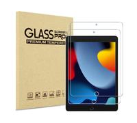 XZC [2 Pack] Screen Protector Compatible with iPad 9th Generation/iPad 8th Generation/iPad 7th Generation 10.2 Inch Tempered Glass Screen Film (2021/2