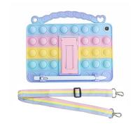 XZC Funda Push Pop Fidget para Samsung Galaxy Tab A de 10.1 pulgadas 2019 SM-T510/T515/T517, a prueba de golpes, con soporte para lápices, correa de mano y soporte (Samsung Galaxy Tab A 10.1)