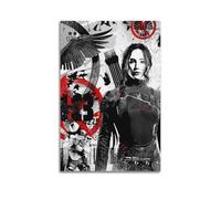 XZCEWSS Póster decorativo de la película The Hunger Games Sinsajo, lienzo decorativo para pared e impresión artística moderna para dormitorio familiar, 30 x 45 cm