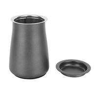 Xzcvalimn Colador manual de polvo de café de acero inoxidable, accesorios para preparar café, filtro preciso para un tamizado uniforme, diseño desmontable con base antideslizante para uso en