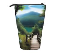 XZDAL A Nature Adventure - Estuche para lápices con diseño expandible, portátil y ligero, almacenamiento para artículos de papelería, objetos pequeños