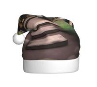 XZDAL A Outdoor Escape - Sombrero de Navidad para adultos, accesorio de disfraz de fiesta de vacaciones para festivales y eventos