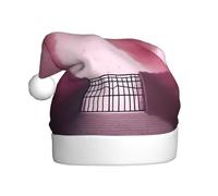 XZDAL Romantic Vibes - Sombrero de Navidad para adultos, accesorio de disfraz de fiesta de vacaciones para festivales y eventos