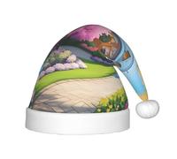 XZDAL Sombrero de unicornio de cuento de hadas de Papá Noel, suave al tacto, para fiestas, disfraces, accesorios de decoración