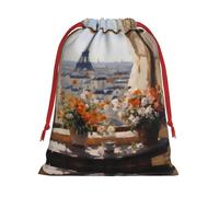 XZDCAL Beautiful Pylons in the Distance - Bolsa de almacenamiento de felpa con cordón para festivales y uso diario