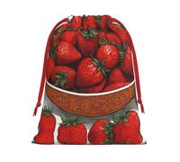 XZDCAL Bonita bolsa de almacenamiento de felpa con cordón para festivales y uso diario