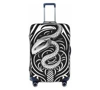 XZDCAL Esta es una funda para maleta de equipaje de serpiente. La funda no incluye la maleta en sí, White, XL